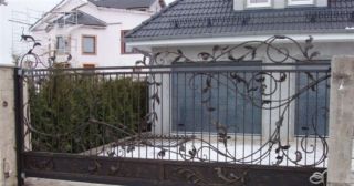 Купить откатные ворота кованые Борисоглебск, цена от 2847 руб.